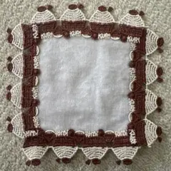 近沢レース⭐︎ガチャプチタオル⭐︎くり　モンブラン