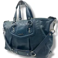 COACH Ashley Leather Satchel 2way y2k