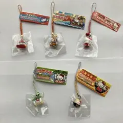 ご当地キティ　根付け　5個セット
