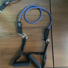 20LB トレーニングチューブ 青 ハンドル付き