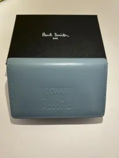 【超美品】Paul Smith 名刺入れ カードケース 財布 バイカラー