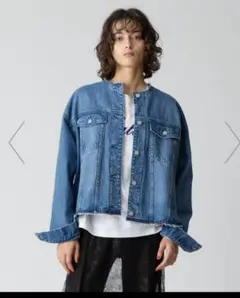 allureville デニム ブルー オーバーサイズジャケットGジャン新品同様