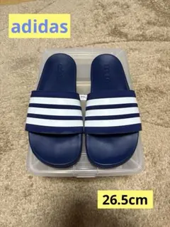 アディダス　adidas アディレッタ　アクアサンダル　ネイビーのサムネイル