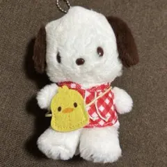 ポチャッコ ぬいぐるみ マスコット キーホルダー サンリオ　おでかけ