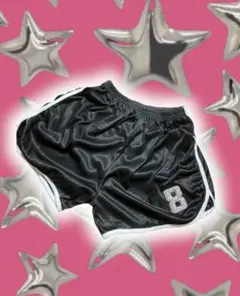 y2kナンバリングビジューy2kミニパン古着屋平成姫ギャルロックマクブリンク