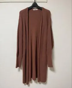 SLY スライ　ロングニットカーディガン　Fサイズ