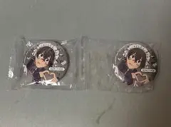 桃源暗鬼 ジャージメイド 缶バッジ 淀川真澄 花魁坂京夜 ガチャガチャ