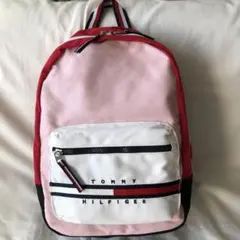 【新品】TOMMY HILFIGER 小さめ　リュック ピンク　ネイビー　赤のサムネイル