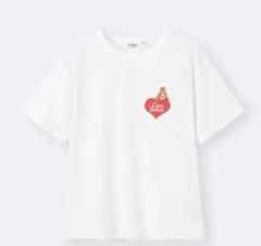 ケアベア コラボ ビッグTシャツ ホワイト GU Care Bears XXL