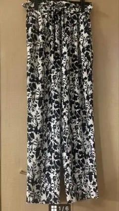 【美品】ジャーナルスタンダードレリューム　バイカラーフラワーイージーパンツ