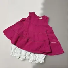 プティマイン　ワンピース　パンツ　2点セット サイズ80