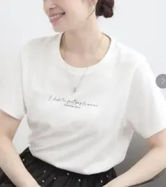 SHOO・LA・RUE 半袖Tシャツ ホワイト　M