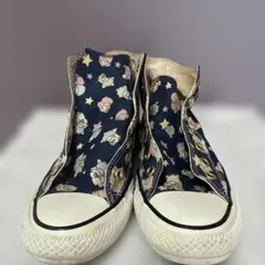 CONVERSE ALL STAR キキララ　ハイカットスニーカー ネイビー