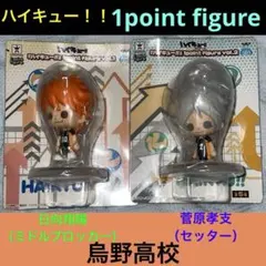 【年代物・希少品】ハイキュー！ 1point figure 日向翔陽　菅原孝支