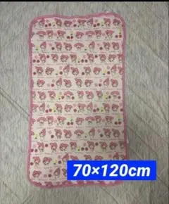 サンリオ　マイメロディ　子供用敷布団パット　70×120cm お昼寝