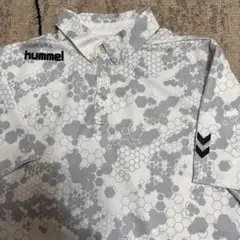 hummel 六角形パターン ポロシャツのサムネイル