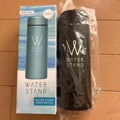 WATER STAND ステンレスボトル 300ml 保温 保冷 水筒 ブラック