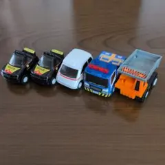 プルバックカー ミニカー 5台