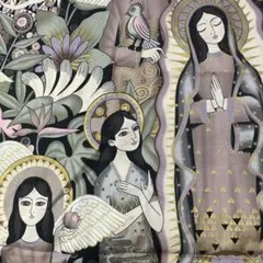 アレキサンダーヘンリー　usaコットン 綿生地　"las angelitas”