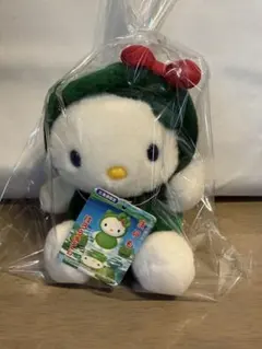 Hello Kitty ×メンターム近江兄弟社　35周年記念 ぬいぐるみ Hello Kitty ×メンターム近江兄弟社 35周年記念 ぬいぐるみ - メルカリ