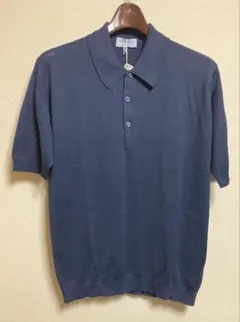 JOHN SMEDLEY 長袖ポロシャツ ネイビー ✳︎クリーニング済み✳︎ ポロシャツ｜JOHN SMEDLEY｜ジョンスメドレー日本公式