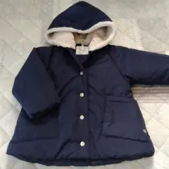 【n.o.u.s. 】フード付き中綿コート 95 ネイビー