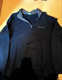 Columbia メンズ L ジップアップトレーナー ダークブルー