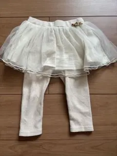 petit main チュチュ付きレギンス 80