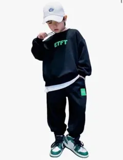 [KOSIKINI] 子供服 ジャージ キッズ 男の子 セットアップ 春 秋 服
