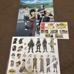 ヒロアカWORLD HEROS MISSION円盤特典　ステッカークリアファイル