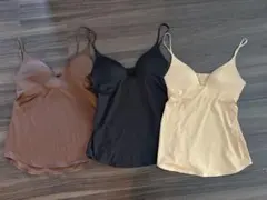 ユニクロ マメクロゴウチ　ブラトップ　M3点セット