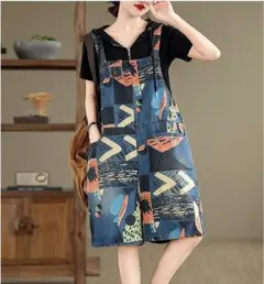 大きいサイズ レディース サロペット　パンツ　春夏 秋 新品 ショート　ハーフ