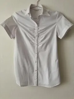 オリヒカ ホワイト 半袖シャツ M