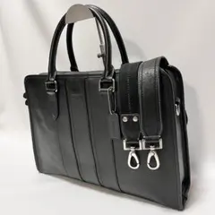 美品 コーチ レザー トートバッグ 2way 自立 A4可