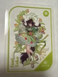 送料無料 にじさんじ8th anniversary 特典クリアカード 戌亥とこ