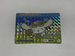 サンリオキャラクターズ２　シナモロール　ゴールドプリズムレアカード