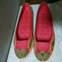 COACH コーチ　バレーシューズ フラットシューズ