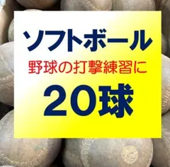소프트볼 볼 20 개 ② 소프트볼 야구 중고 소프트볼 볼 볼 남자 야구