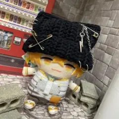 雷チャーム付【匿名配送】にじぱぺっと　にじぱぺ　ぱぺ服　帽子　10cmぬい