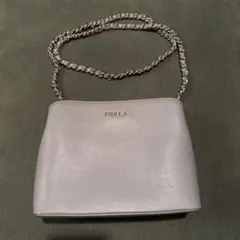 ショルダーバッグ　FURLA グレー