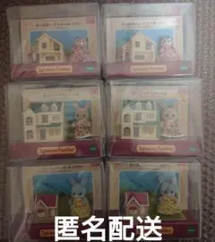 シルバニアファミリー ミニチュアハウスコレクション　アライグマ　ウサギ