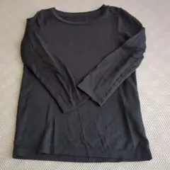 ユニクロ　子供用　ヒートテック　エクトラウォーム　長袖　黒　110cm