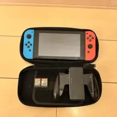 Nintendo Switch 赤青 Joy-Con ケース付き 値下げ可能