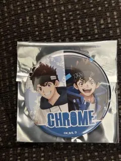 Dr.STONE プチくじ　Ｂ賞　缶バッジ　クロム