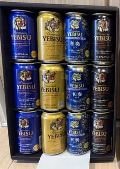 エビスビール4種の味わいギフトセット　360ml 【計12本】のサムネイル