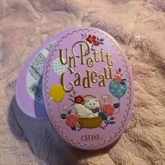 バレンタインの猫ちゃん。ピンク・楕円