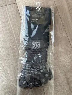 TABIO フットボールソックス ブラック Mサイズ