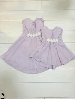 姉妹お揃い　apres les cours ワンピース　120.90