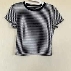 【UNIQLO】ボーダー 半袖Tシャツ Sサイズ