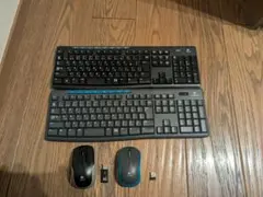 Logicool K260 K275キーボード マウス 2セット